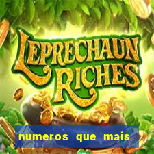 numeros que mais saem no minas cap